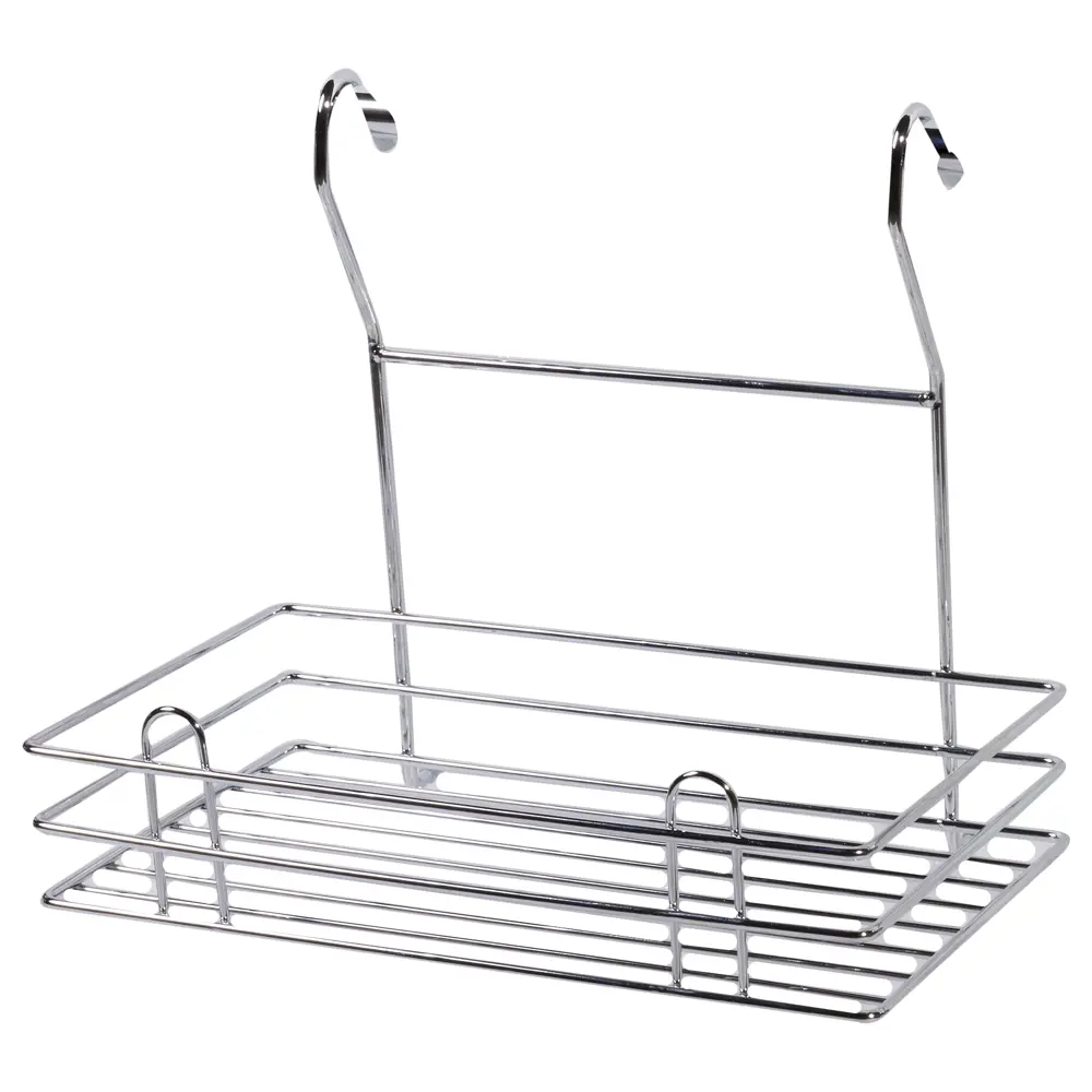 Полка одноярусная Delinia 285х190х255 мм цвет хром STLM-2061301