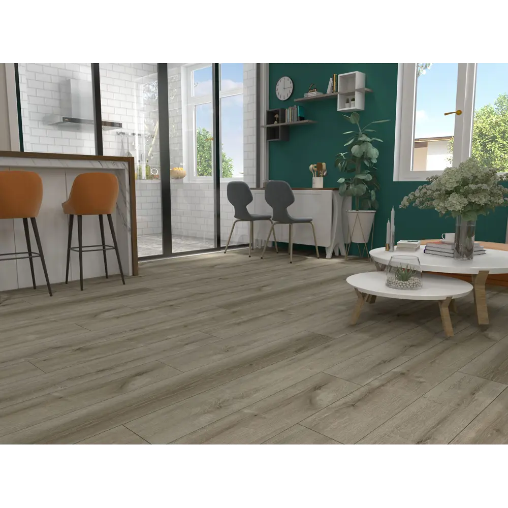 Santreyd SPC плитка VARIATION GRIGIO - влагостойкое покрытие под дерево 88010970 STLM-0076520 - Вид №7