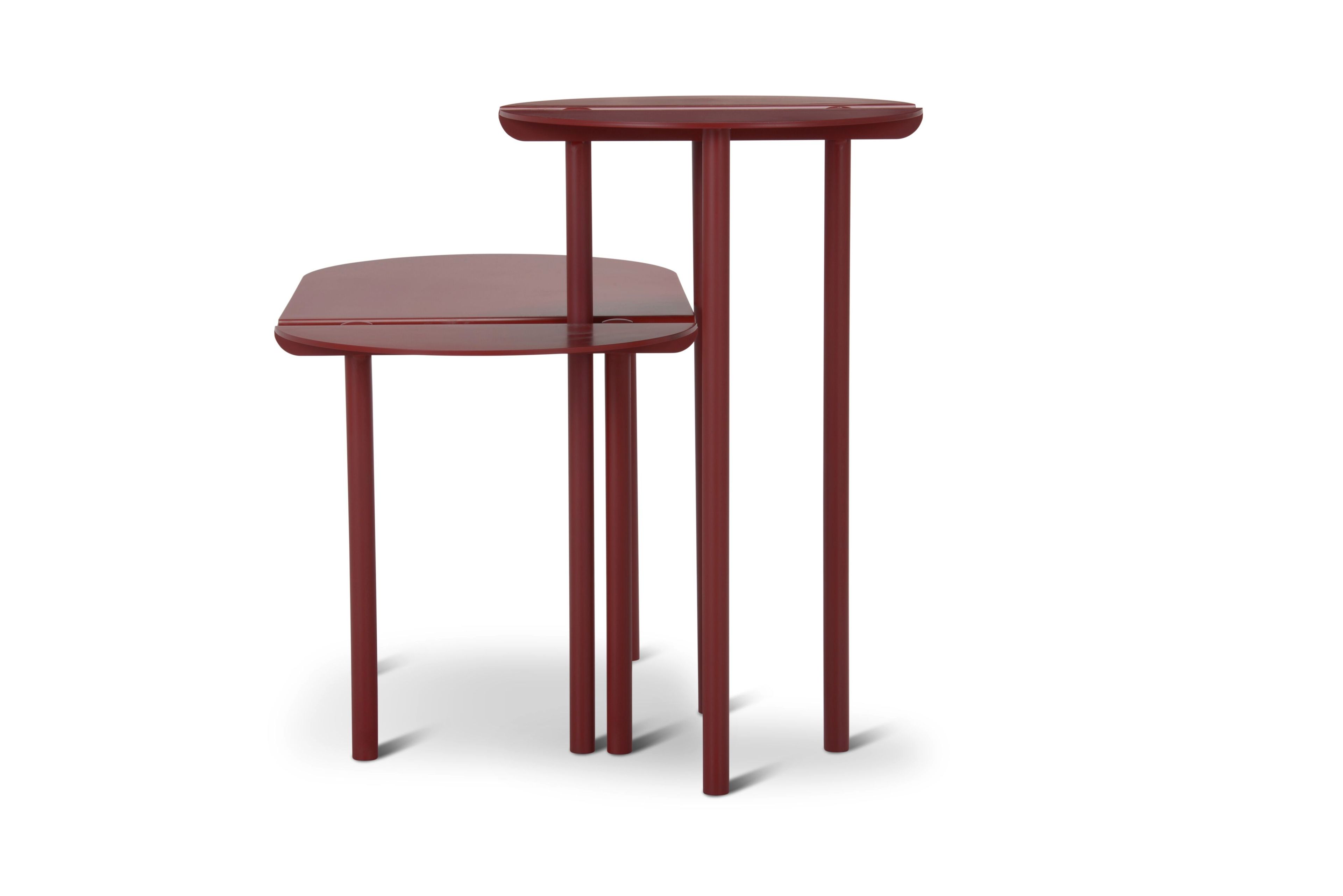 Металлический овальный журнальный столик Adrenalina Orit ARCH-00072170 - Вид №5