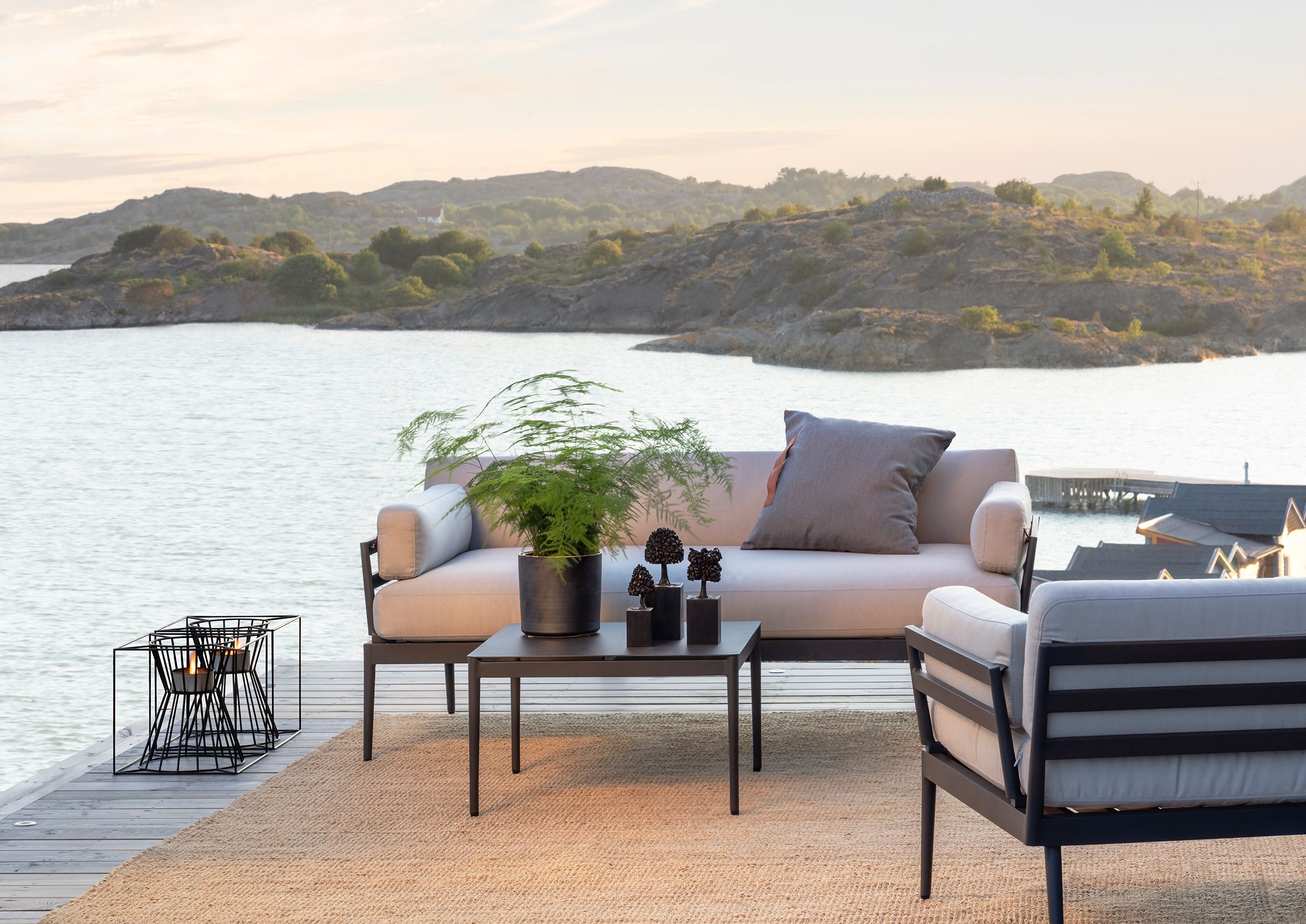 Sunbrella®мягкий модульный садовый диван Skargaarden Anholt ARCH-00075367 - Вид №1