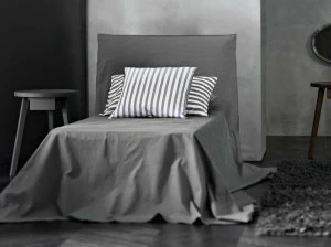 Gervasoni Односпальная кровать со съемным чехлом Ghost