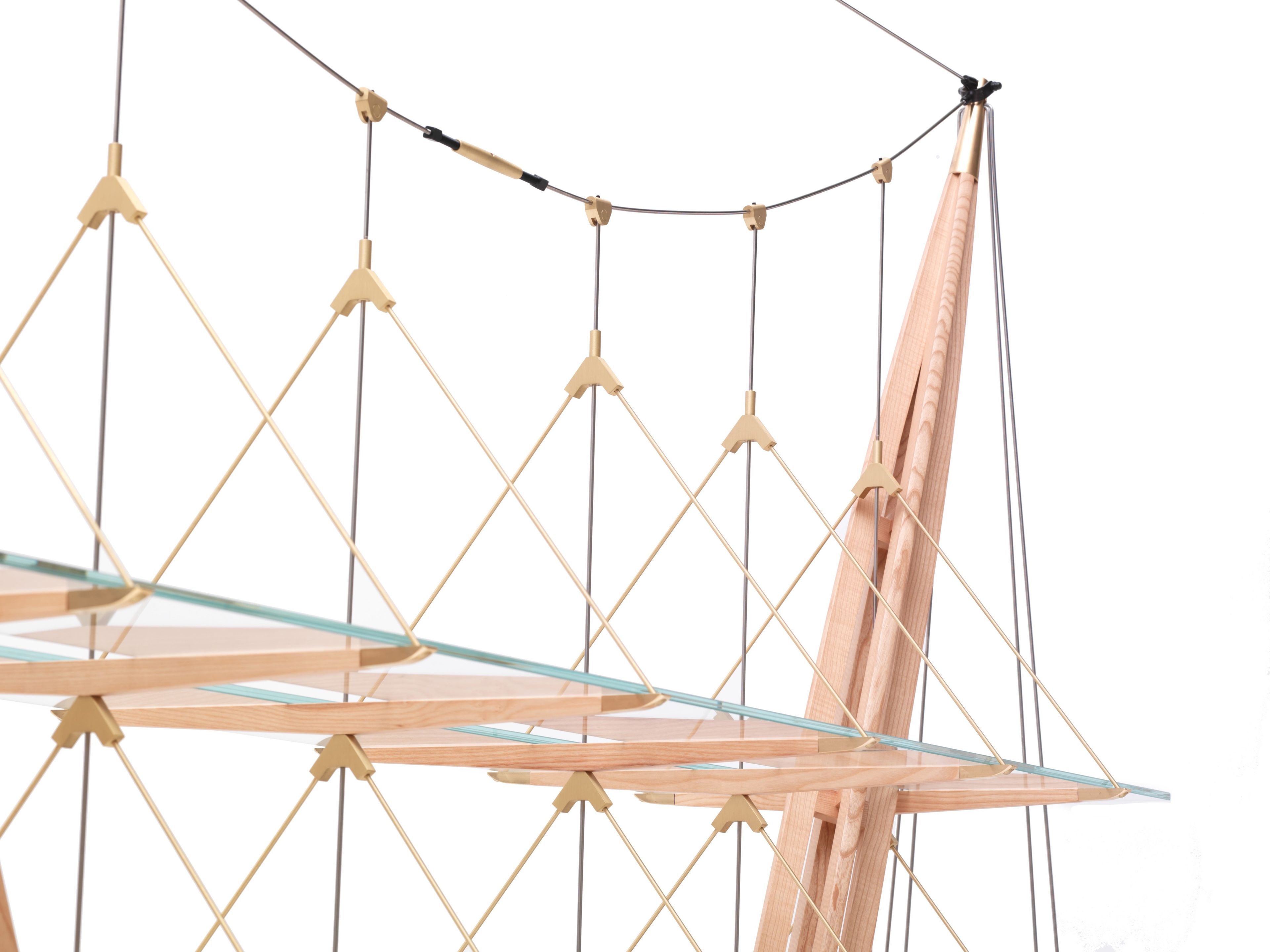 Книжный шкаф из дерева и стекла CASSINA VELIERO ARCH-00093625 - Вид №4