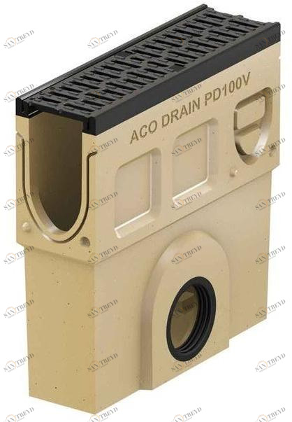 ACO PASSAVANT Сливная яма из полимербетона Aco drain® monoblock pd 10837 / 10838
