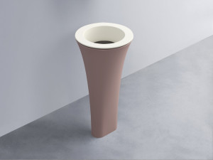 AMLA45-TL+AMPILT-FN+AMCOLT-CP Раковина Amedeo Tondo отдельностоящая cielo Enjoy + Amedeo