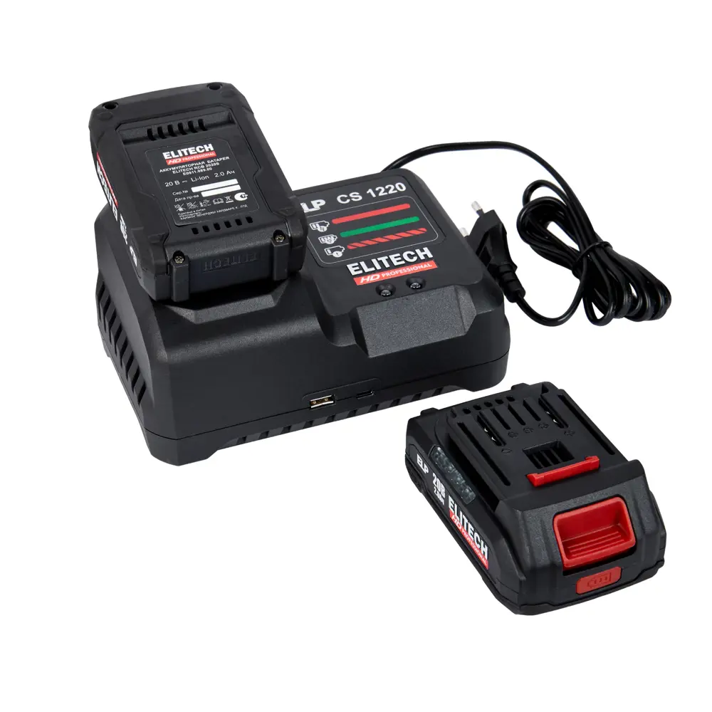 Аккумуляторный гайковерт ELITECH HD CW 2004SL для профессионального применения 89391488 STLM-1514706 - Вид №2