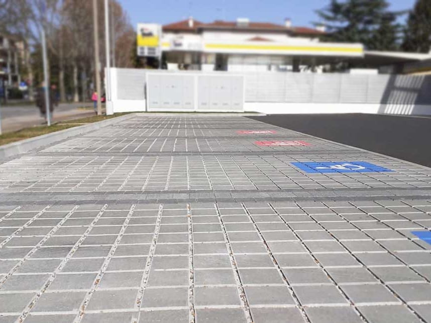 Твердый самоблокирующийся бетон Tegolaia ECOPARK ARCH-00053421