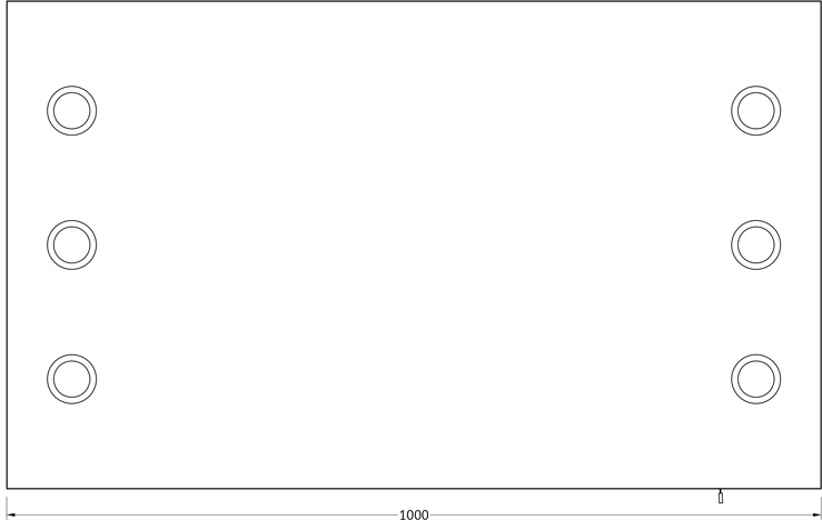 RON-A6 9002 Зеркало с 6-ю светильниками 240 W ELLUX Rondo - Вид №1