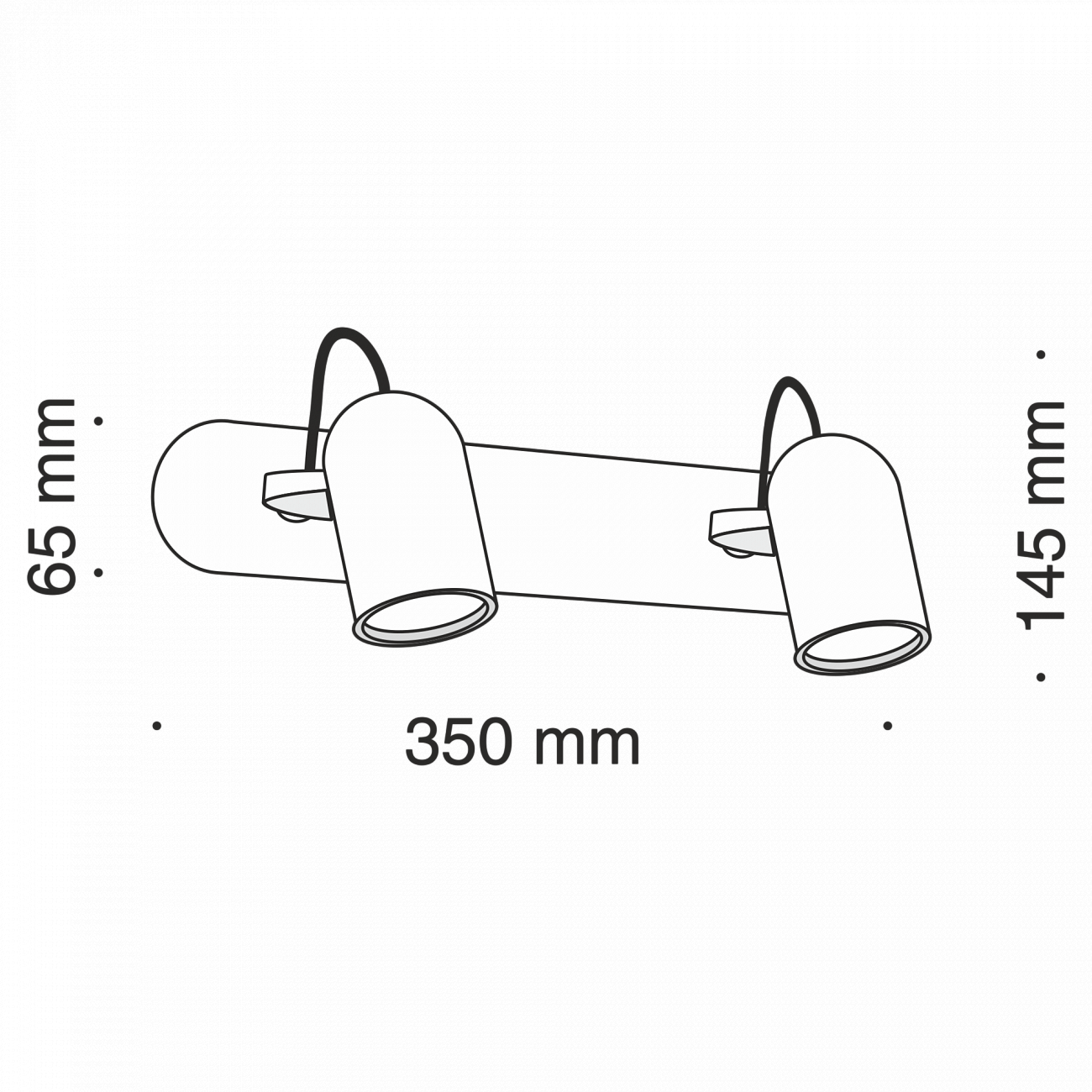 Светодиодный спот настенный никелевый Technical Alcor 02-N TECHNICAL CEILING & WALL, ЭЛИТНЫЕ 00-3957518 Никель  - Вид №4