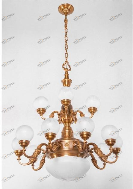 Patinas Lighting Люстра из латуни Pecs sun-id-1430106