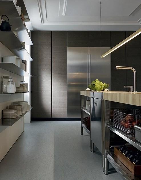 Poliform Модульная кухня из дерева и стекла sun-id-1411379 - Вид №8