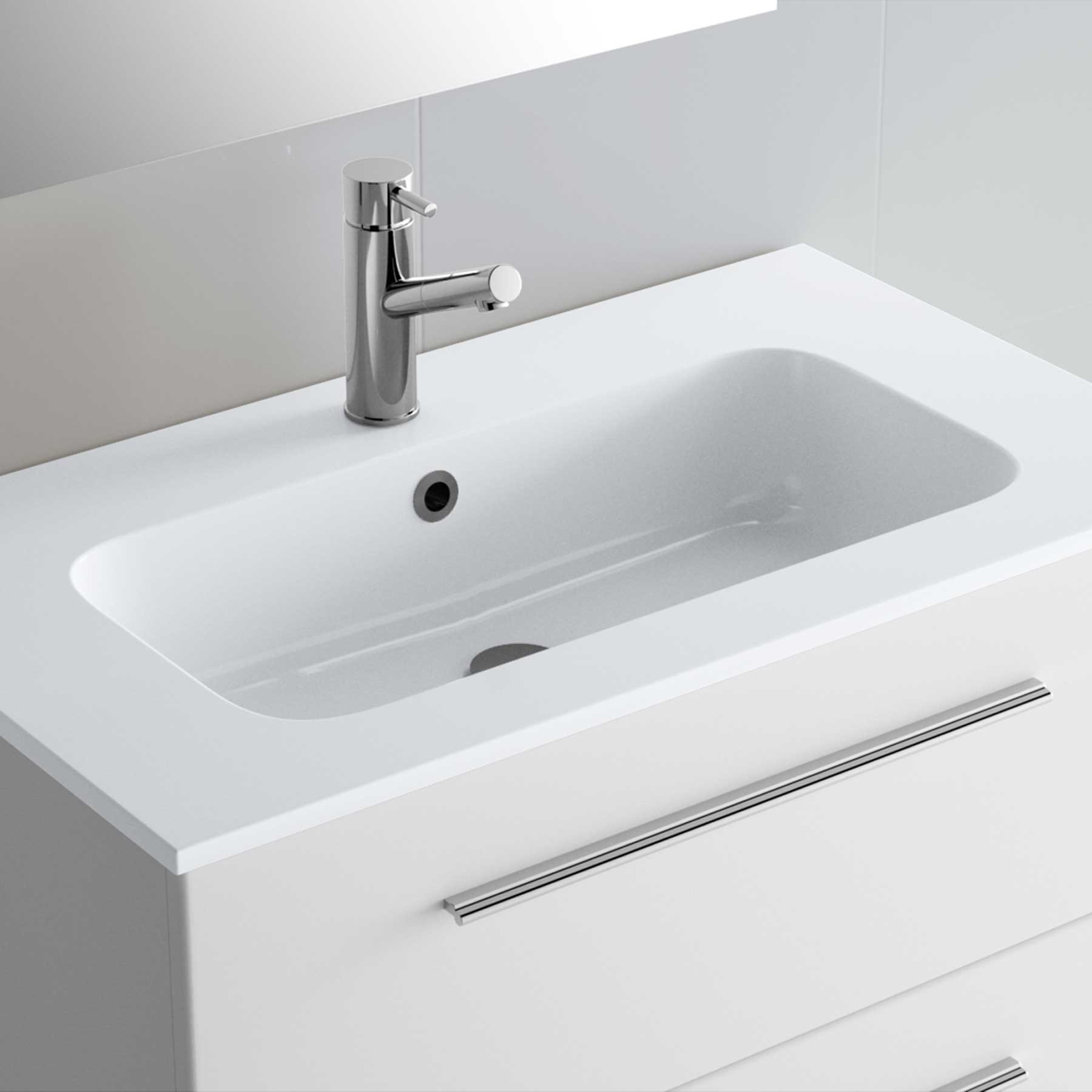 18687 SALGAR Раковина SOFIA 1105 MINERALMARMO 1105 x 15 x 460 мм