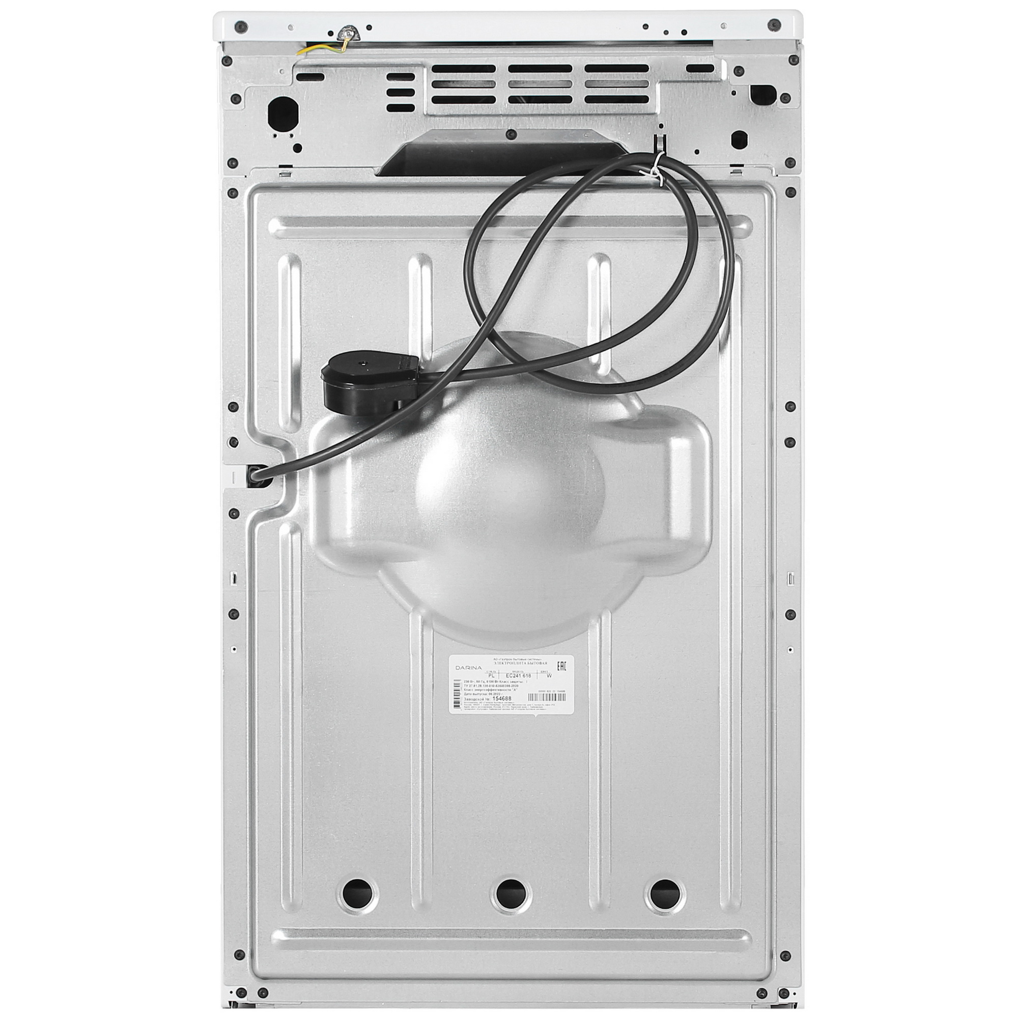5356386 Электрическая плита DARINA PL EC 241 618 W белый STDN-0025096 - Вид №8