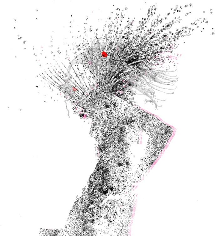 MOMENTI Авторский художественный принт Crazy home paintings Nc-009 - Вид №1