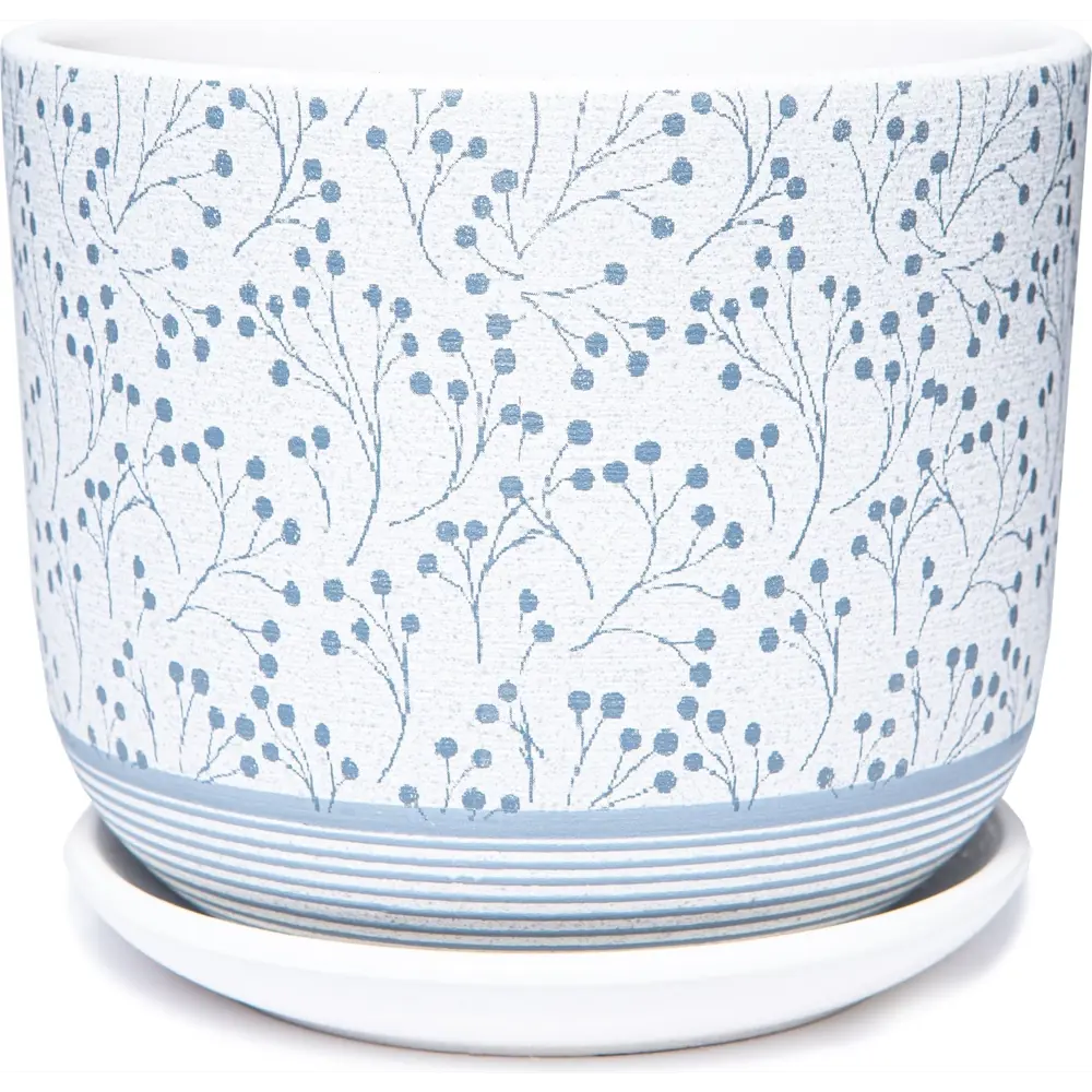 Santreyd Горшок «Лён» — керамический кашпо для комнатных растений 82836510 Лен STLM-0036713