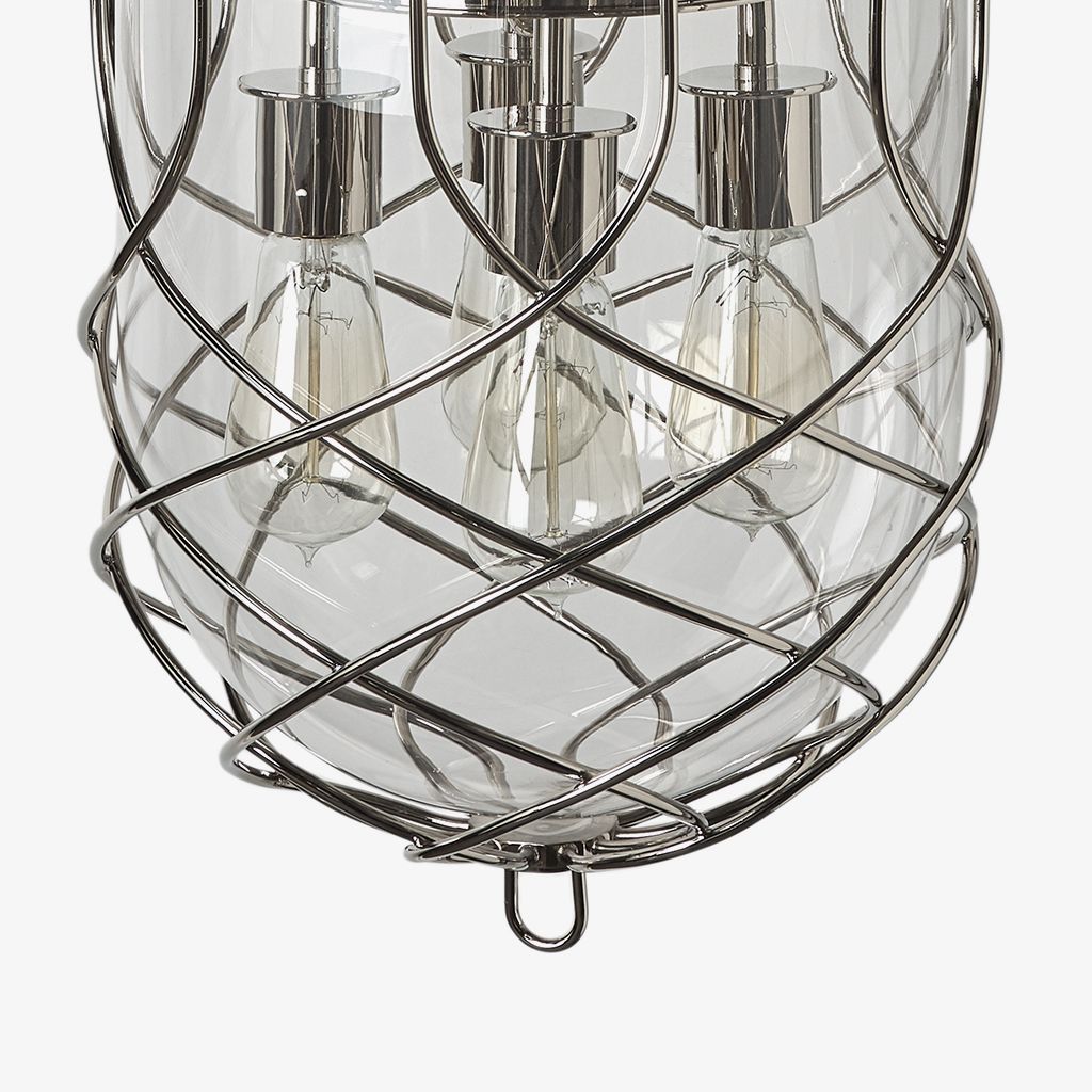 CMLT03 Компас большой подвесной потолок со стеклянным плафоном Waterworks Compass - Вид №1