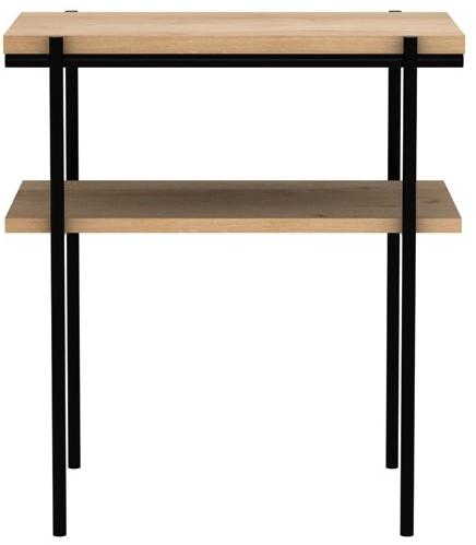 Ethnicraft Прямоугольный сервисный столик из дуба Oak rise 50134 - Вид №1