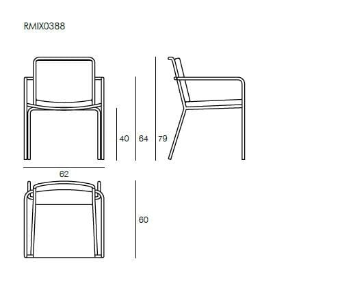 Веревочный садовый стул с подлокотниками Il Giardino di Legno Remix ARCH-00106253 - Вид №2