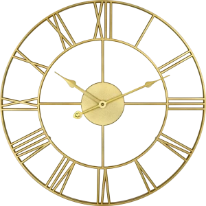 Часы настенные Лофт D45 цвет золотой 83385589 STLM-2165681