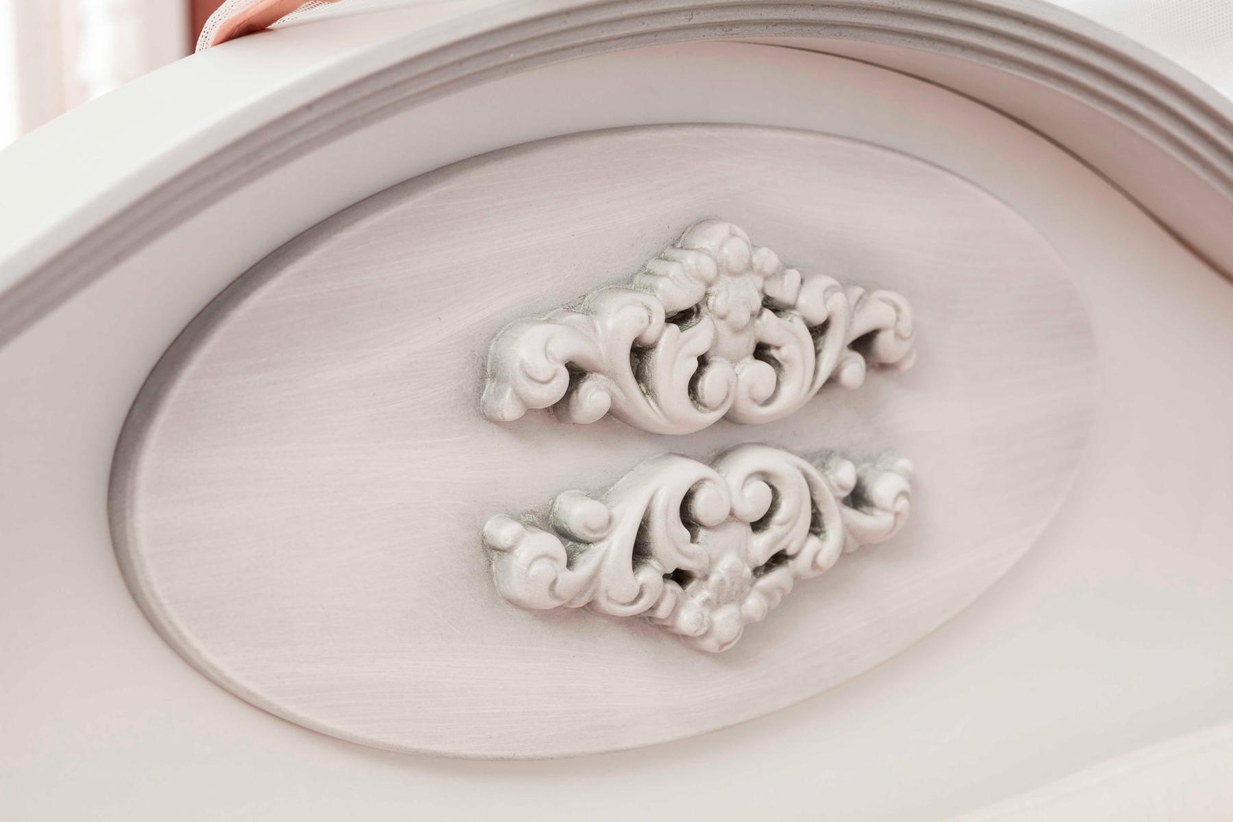 Кровать белая односпальная 100х200 см Romantic CILEK ROMANTIC 00-3832303 Белый Santreyd - Вид №1