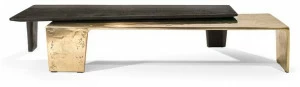 Visionnaire Низкий прямоугольный журнальный столик из бетона для гостиной Lego