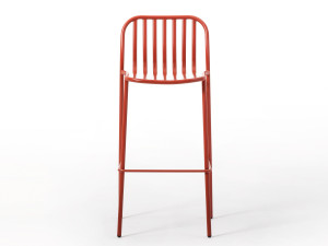 Высокий стул со спинкой