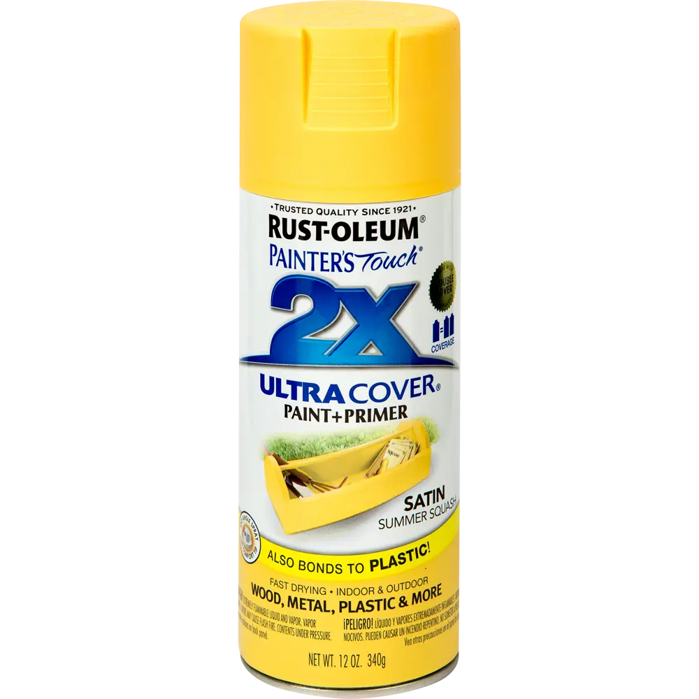 Краска аэрозольная Paint Touch полуматовая цвет тыквенный 340 г 13367477 STLM-2148714 RUST-OLEUM 