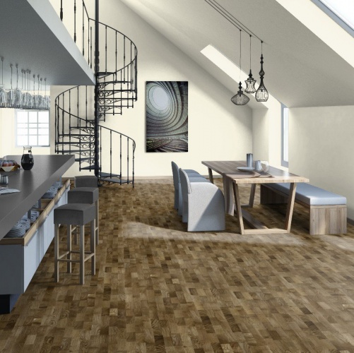 Паркетная доска Tarkett Дуб Антик 3100200042 - Вид №2