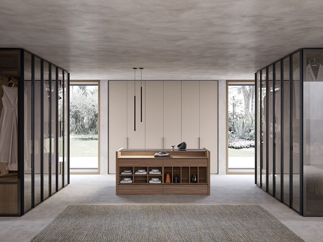 Стеклянный модульный шкаф Adok ARCH-00009591