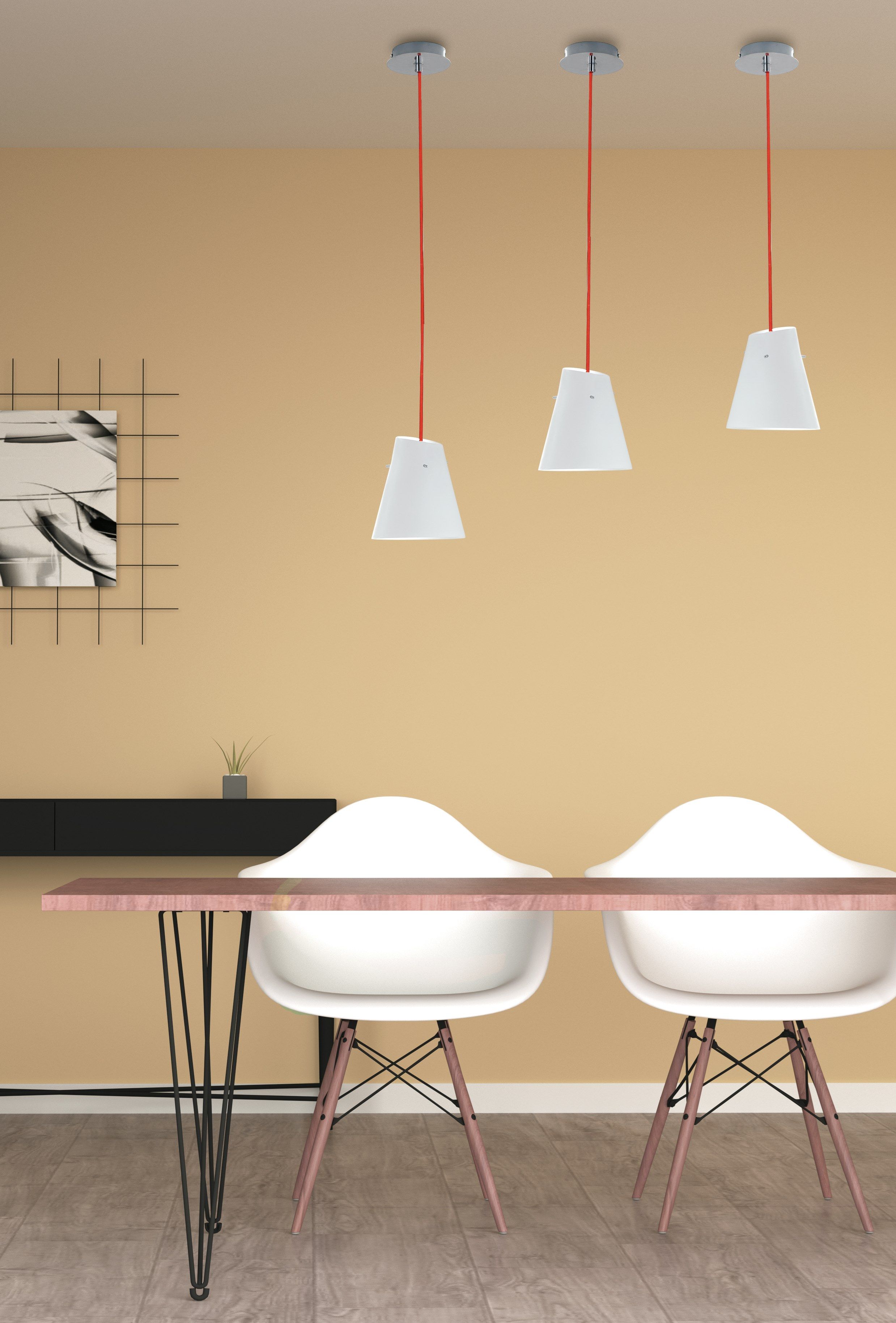 Подвесной светильник из опалового стекла Fan Europe Lighting Ambient Light Design ARCH-00144806 - Вид №1