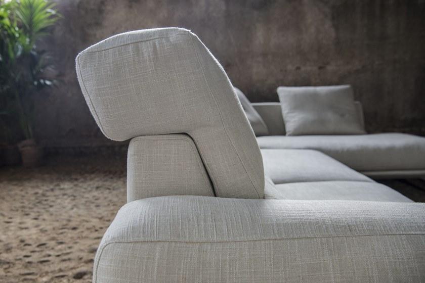 Gobbo Salotti Угловой диван со съемным чехлом из ткани sun-id-1377367 - Вид №6