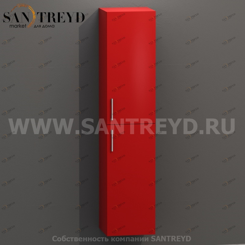 MDC147 Высокий шкаф с двумя створками 160 см красный Globo 4ALL Италия Ceramica Globo