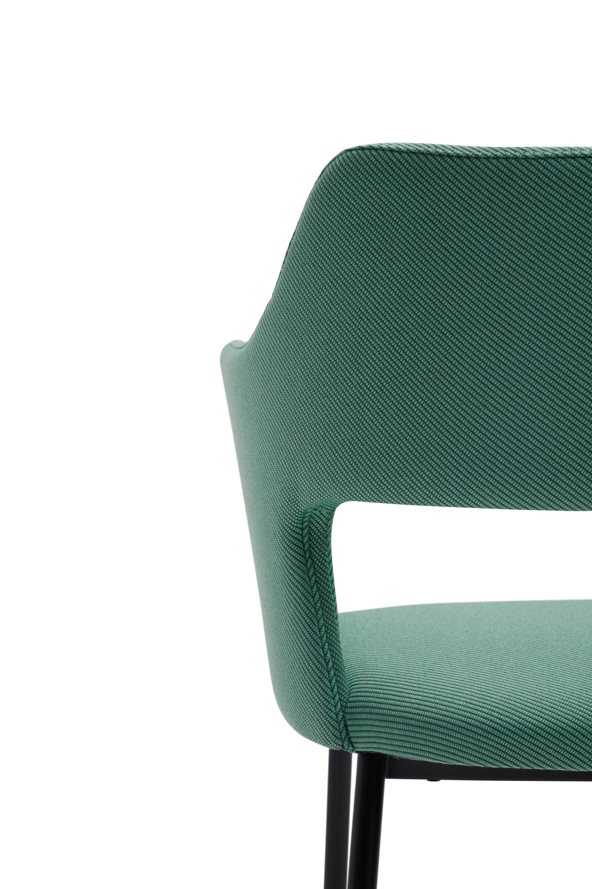 Мягкий тканевый стул с подлокотниками Origins 1971 Edith ARCH-00034980 - Вид №1