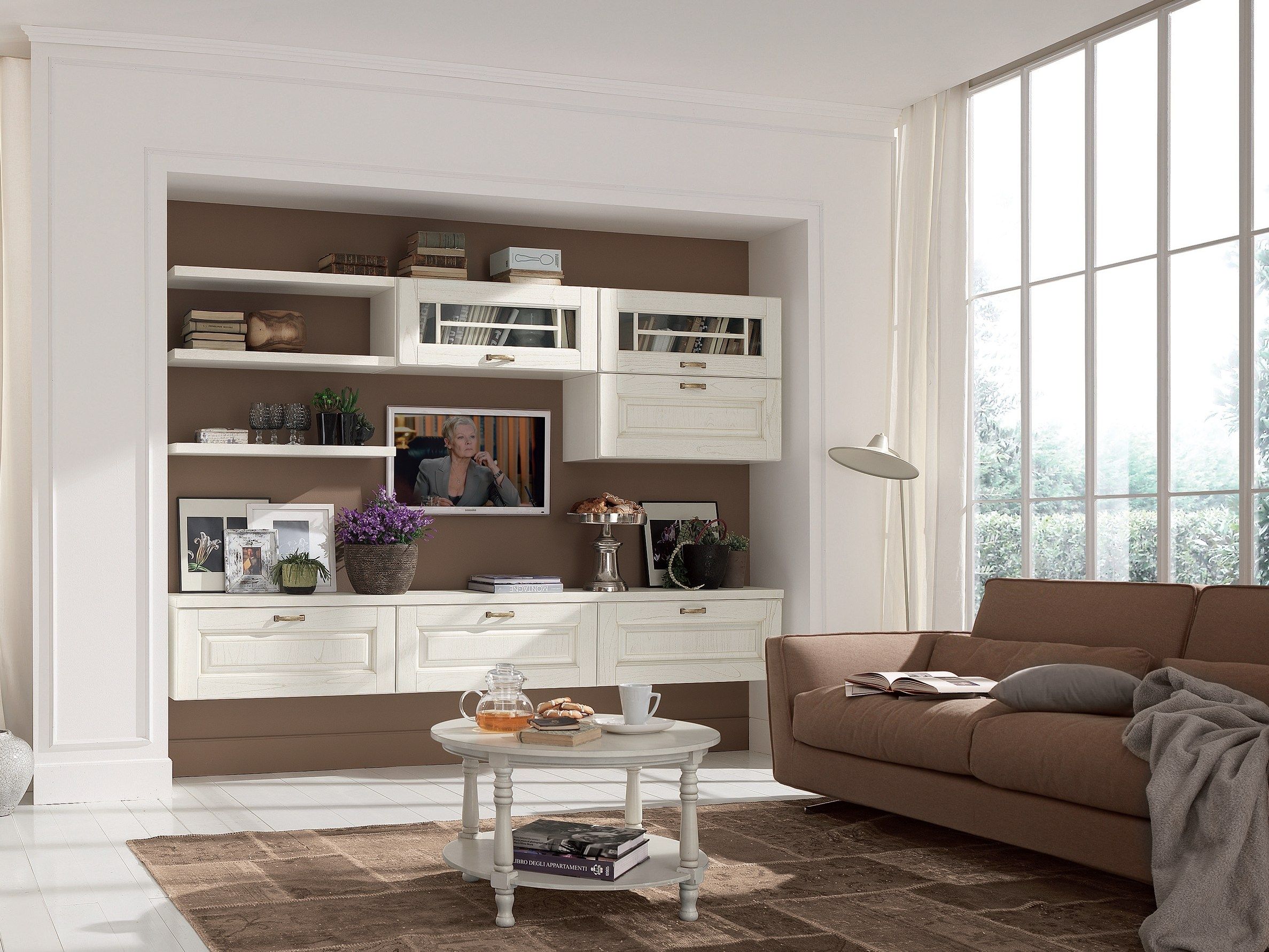 Деревянная оборудованная стена Cucine Lube Laura ARCH-00009057