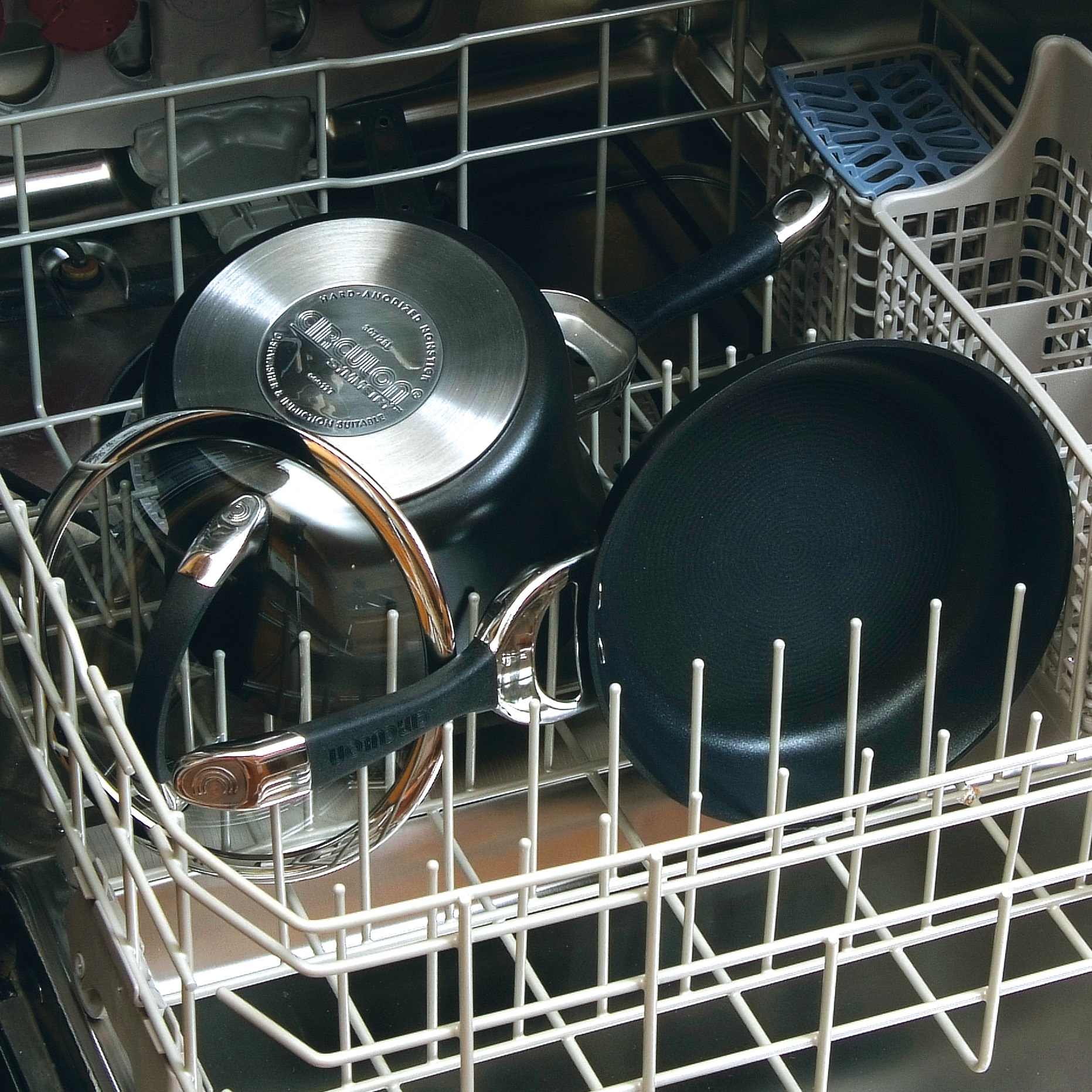 Набор из 7 кастрюль и сковородок Symmetry чёрный Circulon R87376 - Вид №6