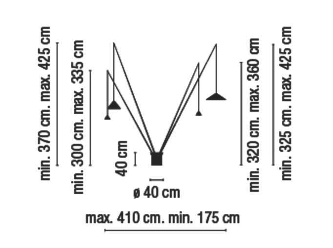 Светодиодный торшер из углеродного волокна Vibia ARCH-00096564 - Вид №6