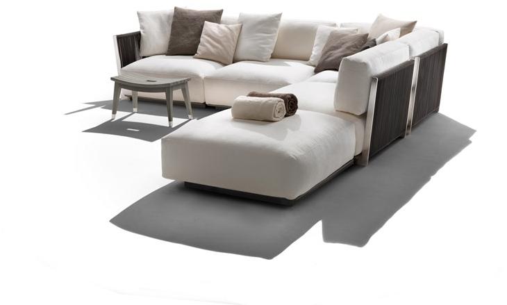 Flexform Модульный уличный диван из ткани Vulcano sun-id-1385422 - Вид №1