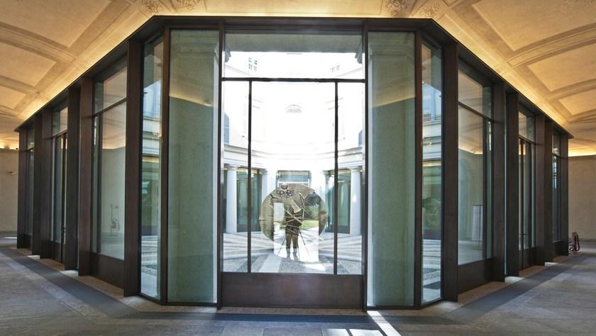 Capoferri Serramenti Распашная дверь с термическим разделением из металла sun-id-1469985 - Вид №1