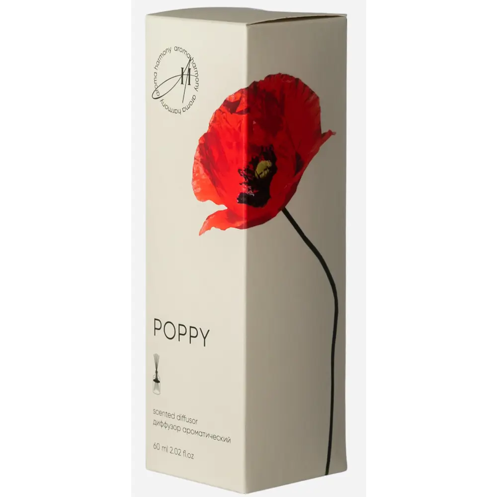 AROMA HARMONY Диффузор Spring Poppy с нотами мака и бергамота 60 мл 89359613 STLM-1574232 - Вид №3