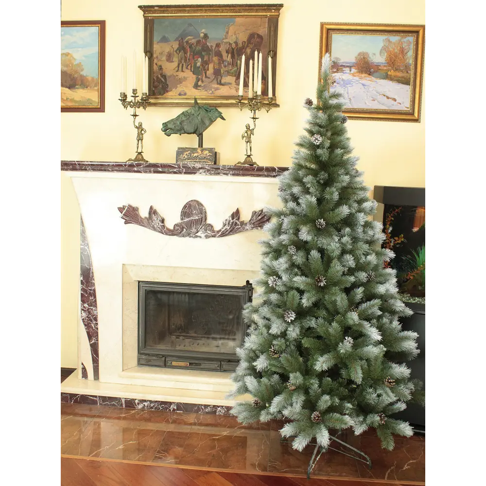 85023805 Ель новогодняя искусственная Кронштадтская 1.6 м STLM-1473579 BEATREES  - Вид №7