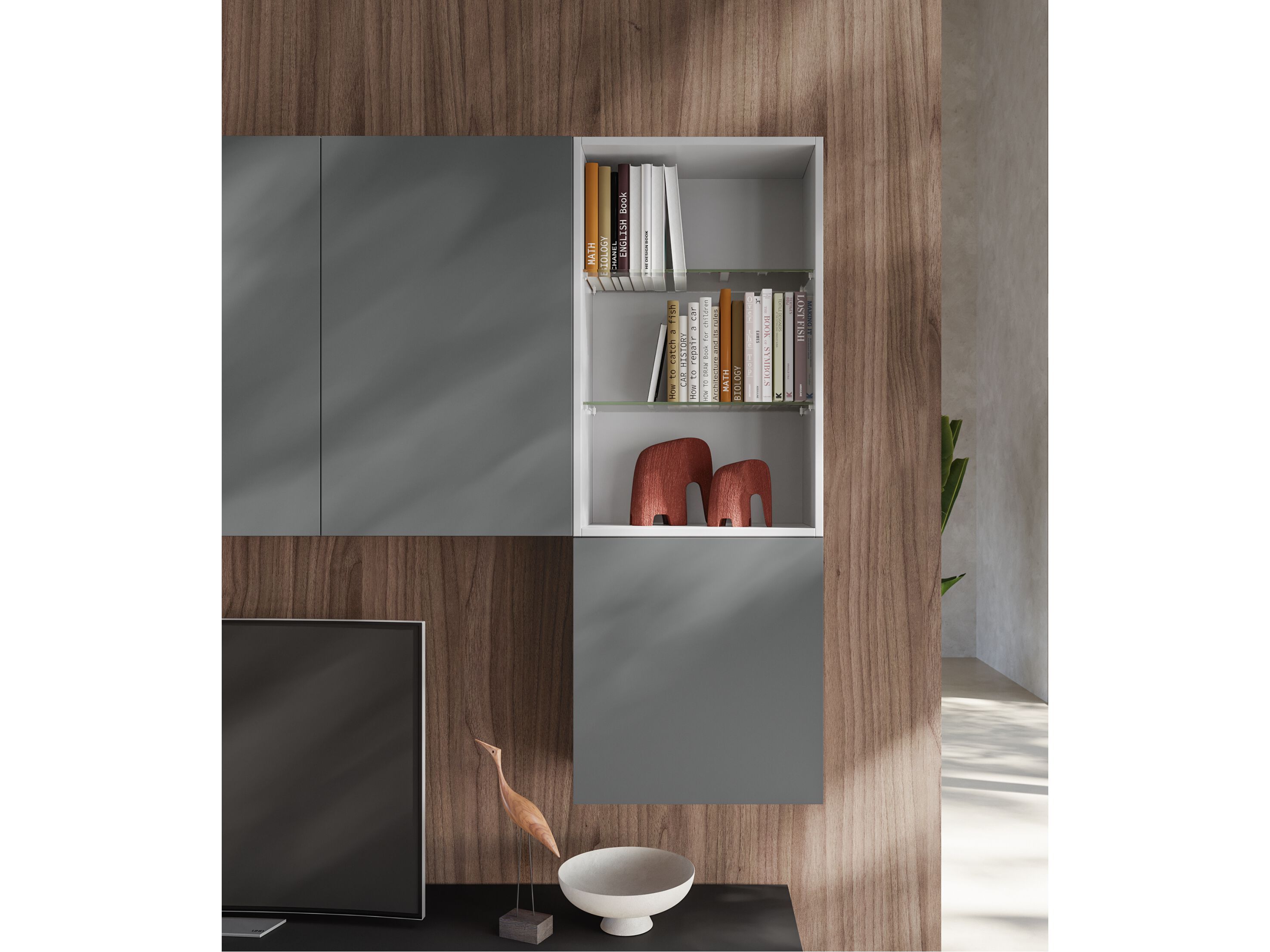 Оборудованная стена Giessegi день за днем ARCH-00081154