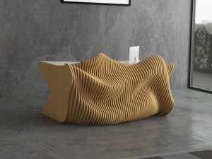 Стойка регистрации из фанеры