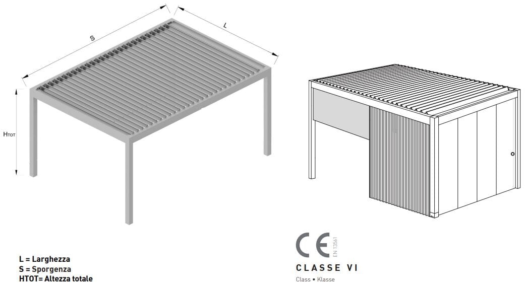 Биоклиматическая пергола из алюминия Gaviota CLIMATIKA ARCH-00101919 - Вид №3