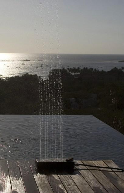 TRADEWINDS Портативный уличный душ из алюминия и дерева sun-id-1458141 - Вид №6