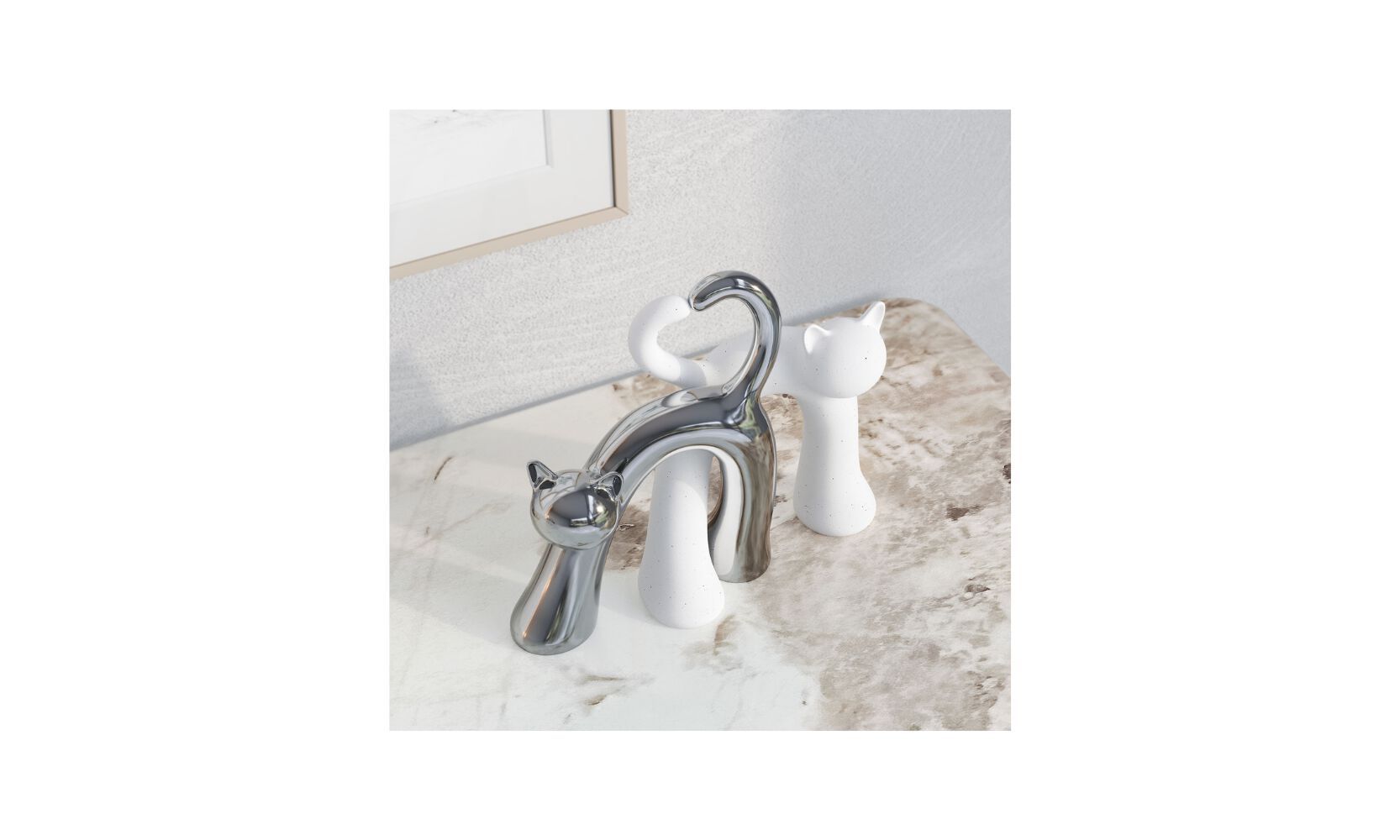 Керамические безделушки GIULIA GRILLO GATTI INNAMORATI ARCH-00045303 - Вид №2