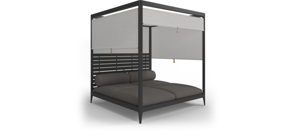 Lodge Cabana - Aluminium Back & Roof Screens  Gloster Сидение Lodge