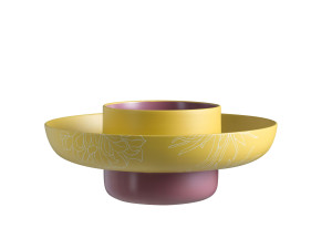 Керамическая круглая ваза