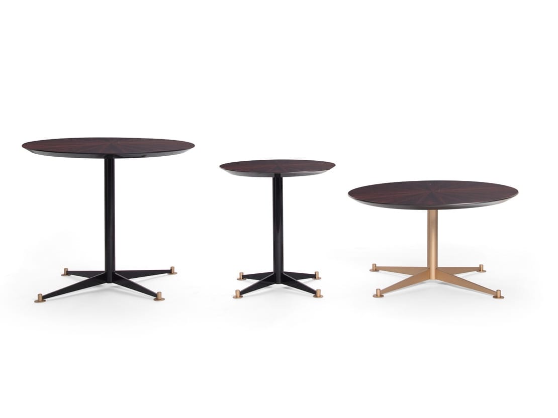 Круглый деревянный журнальный столик DOM EDIZIONI FILIPPO COFFEE ARCH-00049468