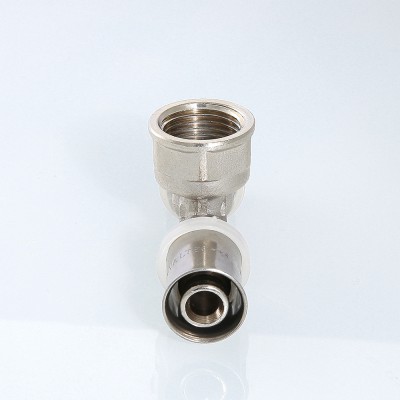 VTm.232.N.400640 Пресс-фитинг – тройник с переходом на внутреннюю резьбу Valtec 40 мм х 1" х 40 мм  - Вид №2