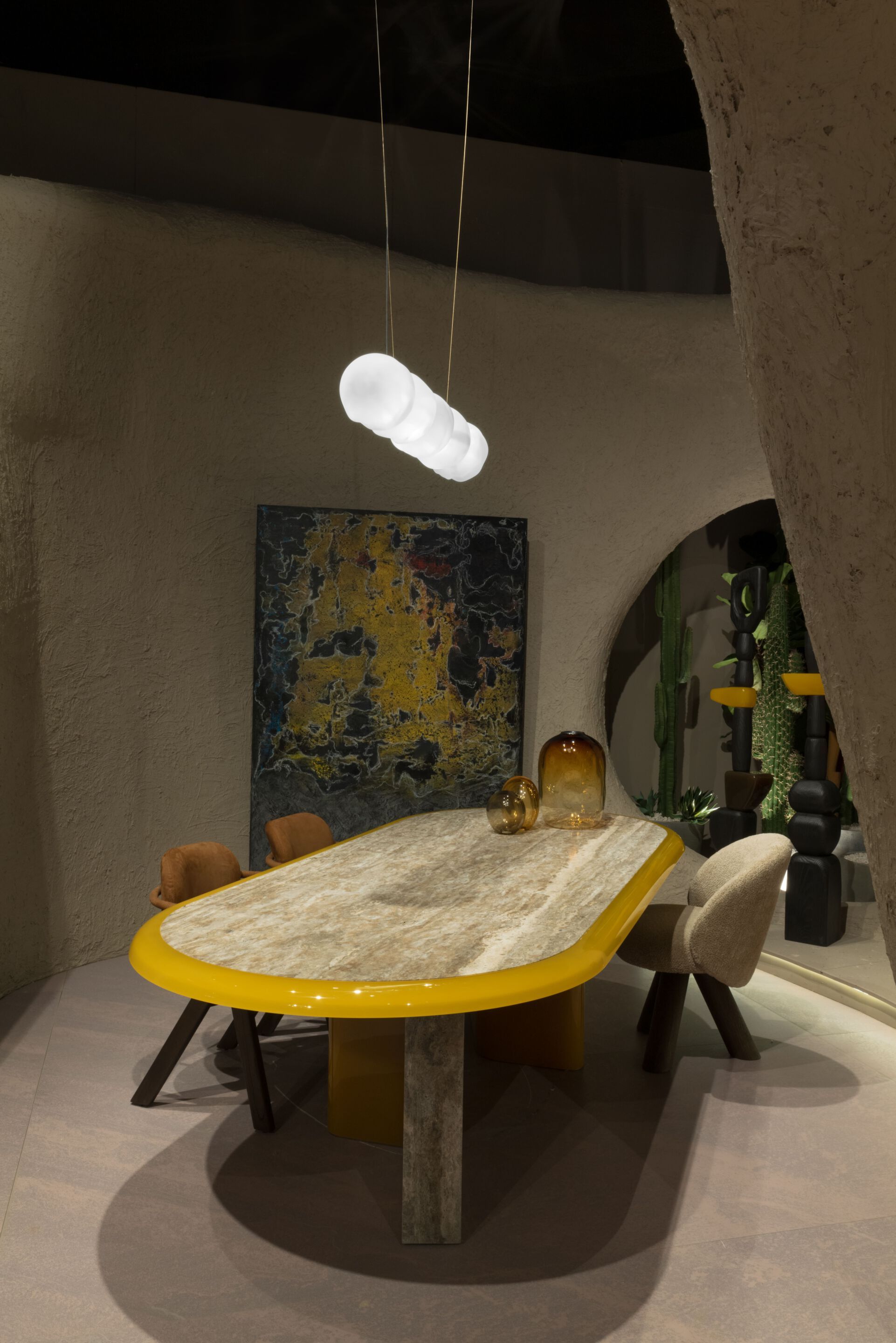 Мягкий стул из ткани Enne BOO ARCH-00132289 - Вид №3