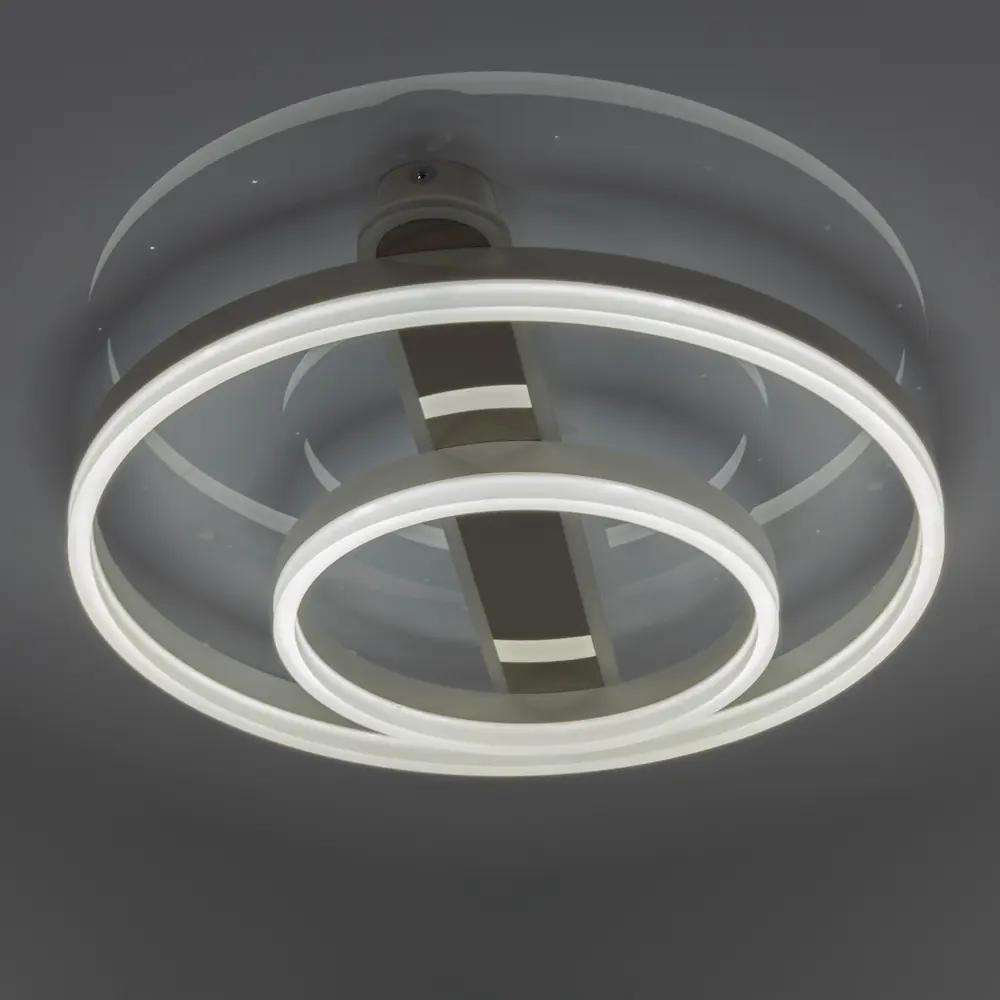 Люстра потолочная светодиодная диммируемая Ritter Eclipse 52086 7 с д/у 96 Вт 24 м² 2700К-6500К цвет белый/хром 84339758 STLM-2093908  - Вид №3